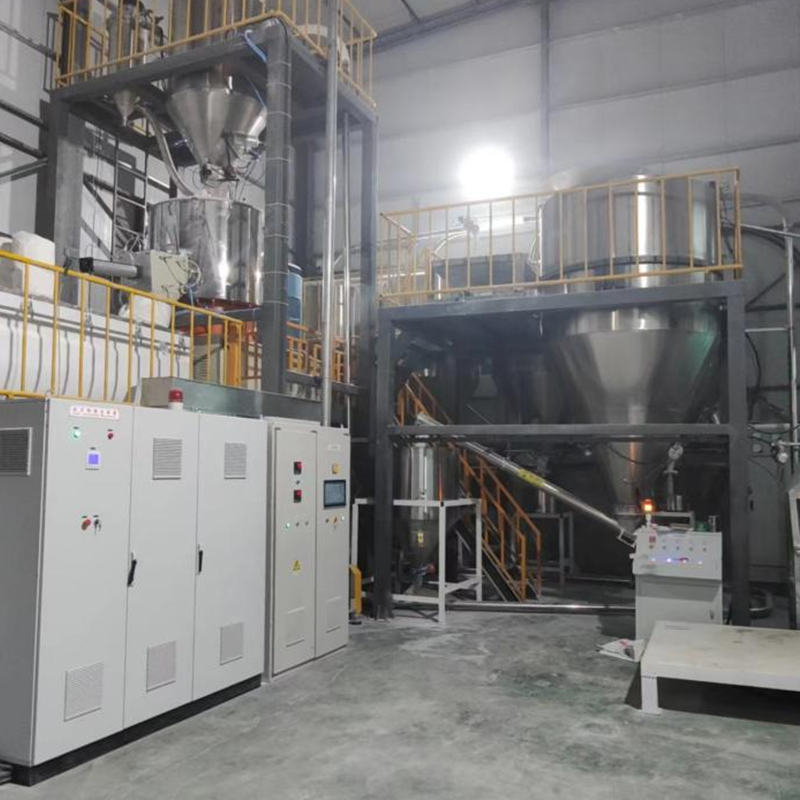 Automatic high and low mixing system